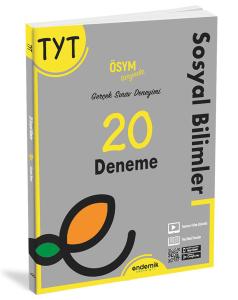 Endemik TYT Sosyal Bilimleri 20 Deneme