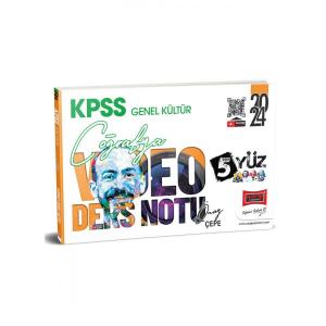 Yargı KPSS Genel Kültür 5Yüz Coğrafya Video Ders Notları 2024