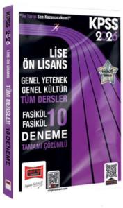 Yargı KPSS GY GK Lise Ön Lisans Tüm Dersler Fasikül Fasikül Tamamı Çözümlü 10 Deneme 2026