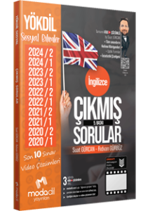 Modadil YÖK DİL Sosyal Bilimler Çıkmış Sorular 2019 2024
