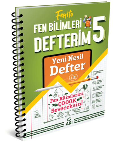 Arı 5. Sınıf Fen Bilimleri Defterim Fenito