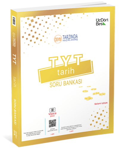 Üçdörtbeş TYT Tarih Soru Bankası 2023