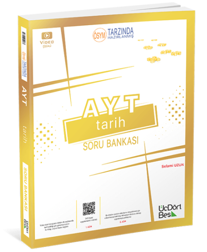 Üçdörtbeş AYT Tarih Soru Bankası 2023