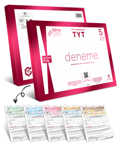 Üçdörtbeş TYT 5 Deneme 2024