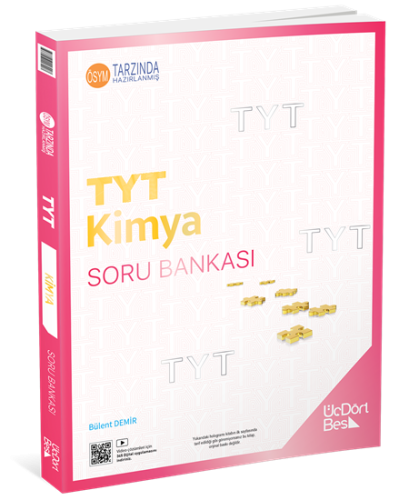 Üçdörtbeş TYT Kimya Soru Bankası 2025