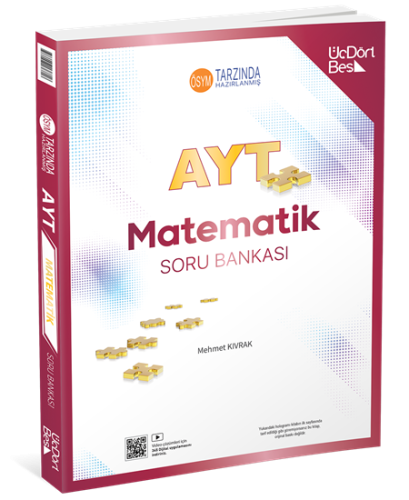 Üçdörtbeş AYT Matematik Soru Bankası 2025