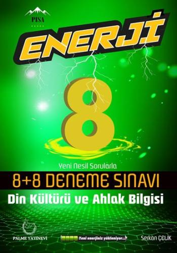 Palme 8. Sınıf Din Kültürü ve Ahlak Bilgisi Enerji 8+8 Deneme
