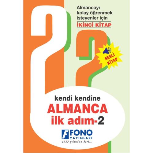 Fono Kendi Kendine Almanca İlk Adım 2. Kitap