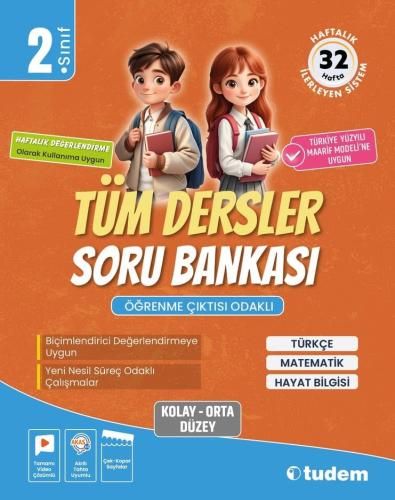 Tudem 2. Sınıf Tüm Dersler Soru Bankası 2026
