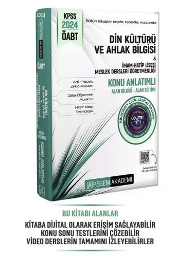 Pegem ÖABT Din Kültürü ve Ahlak Bilgisi İmam Hatip Lisesi Mes.Lisesi K