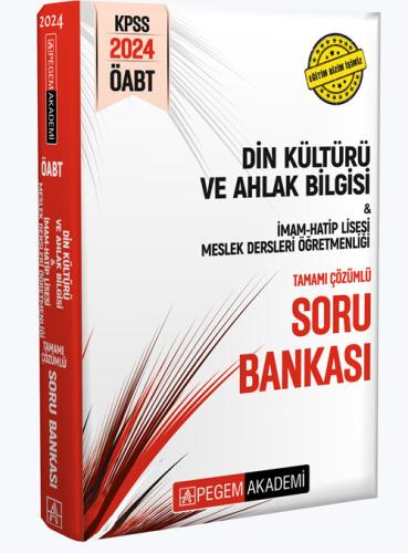 Pegem ÖABT Din Kültürü ve Ahlak Bilgisi Imam Hatip Lisesi Mes.Lisesi S