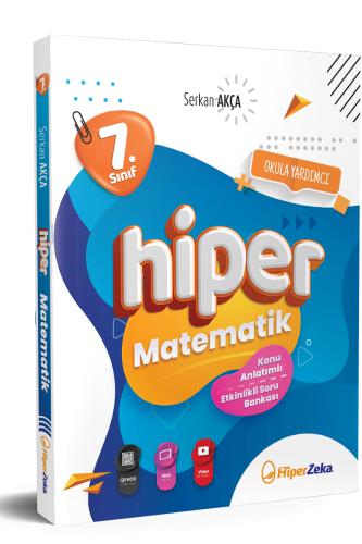 Hiper Zeka 7. Sınıf Hiper Matematik Konu Anlatımlı & Etkinlikli Soru B