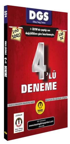 Tasarı DGS Son Format 4 Deneme