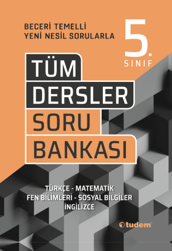 Tudem 5. Sınıf Tüm Dersler Soru Bankası