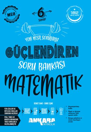 Ankara 6. Sınıf Matematik Güçlendiren Soru Bankası 2026