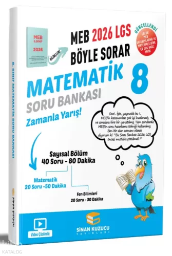 Sinan Kuzucu 8. Sınıf Meb Böyle Sorar Matematik Soru Bankası Video Çöz