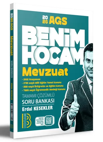 Benim Hocam AGS Mevzuat Tamamı Çözümlü Soru Bankası 2026