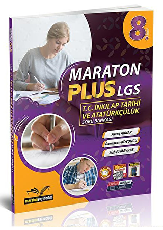 Maraton Plus LGS 8. Sınıf İnkılap Tarihi ve Atatürkçülük Soru Bankası