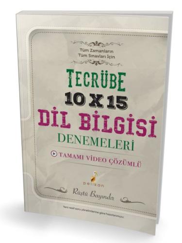 Pelikan Tecrübe Dil Bilgisi 10x15 Deneme