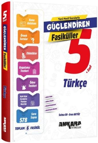 Ankara 5. Sınıf Türkçe Güçlendiren Fasikül Seti