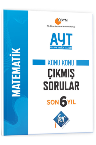 KR Akademi AYT Matematik Son 6 Yıl Konu Konu Çıkmış Sorular