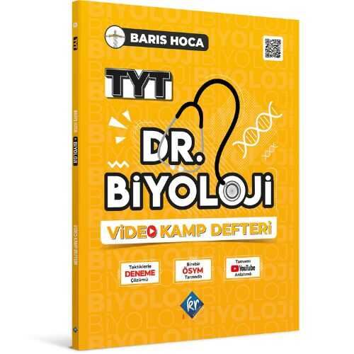 KR Akademi Barış Hoca TYT Dr Biyoloji Video Kamp Defteri