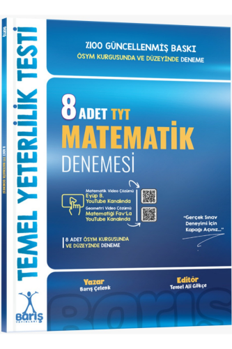 Barış TYT 8 Matematik Denemesi 2024