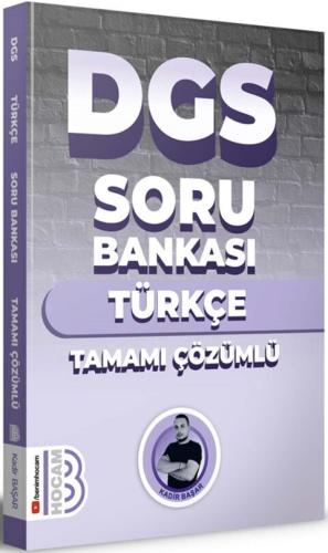 Benim Hocam DGS Türkçe Tamamı Çözümlü Soru Bankası 2024