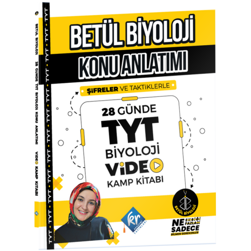 Kr Akademi Betül Biyoloji Konu Anlatımı 28 Günde TYT Biyoloji Video Ka