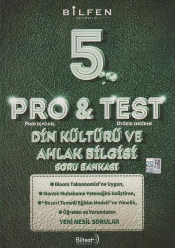 Bilfen 5. Sınıf Din Kültürü ve Ahlak Bilgisi ProTest Soru Bankası