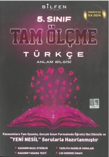 Bilfen 5. Sınıf Türkçe Tam Ölçme
