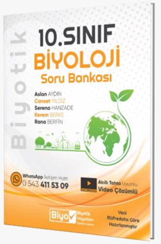 Biyotik 10. Sınıf Biyoloji Soru Bankası