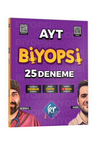 KR Akademi Dr. Biyoloji Biosem AYT Biyopsi 25 Biyoloji Deneme