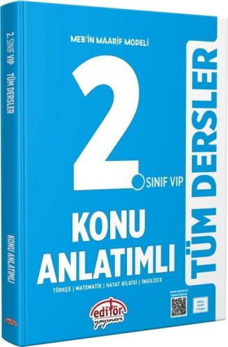 Editör 2. Sınıf VIP Tüm Dersler Konu Anlatımlı 2026