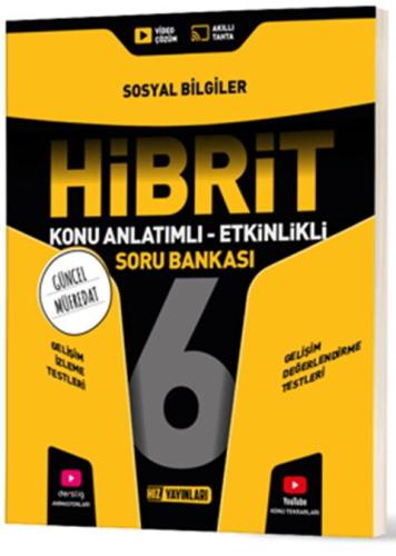 Hız 6. Sınıf Sosyal Bilgiler HİBRİT Konu Anlatımlı Etkinlikli Soru Ban