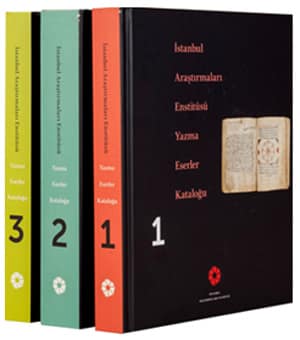 İstanbul Araştırmaları Enstitüsü Yazma Eserler Kataloğu 3 cilt takım