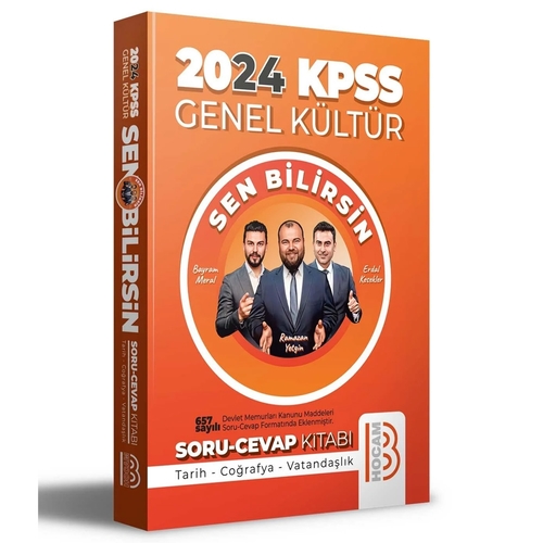 Benim Hocam KPSS Genel Kültür Sen Bilirsin Tarih Coğrafya Vatandaşlık 