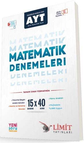 Limit AYT Matematik 15 Deneme