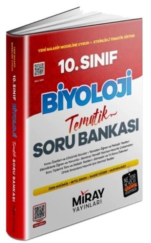 Miray 10. Sınıf Biyoloji Konu Özetli Tematik Soru Bankası
