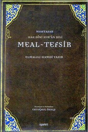 Hak Dini Kuran Dili Meal Tefsir Muhtasar Büyük Boy Ciltli