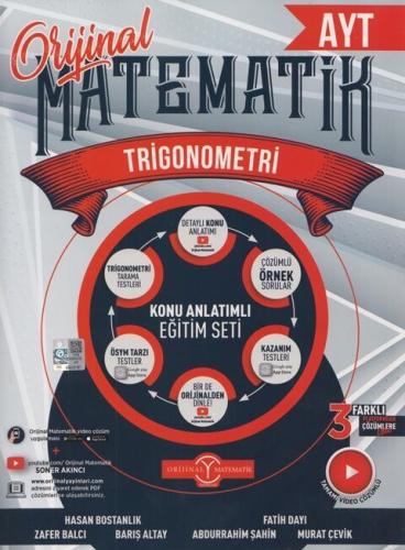Orijinal AYT Trigonometri Konu Anlatımlı Eğitim Seti