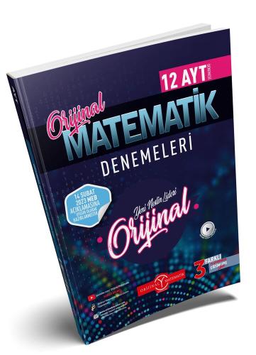 Orijinal AYT Matematik 12 Deneme Özel Baskı 2023