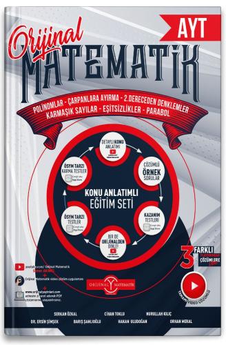 Orijinal AYT Polinom Çarpanlara Ayırma 2. Dereceden Denklemler Karmaşı