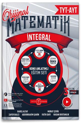 Orijinal TYT AYT İntegral Konu Anlatımlı Eğitim Seti