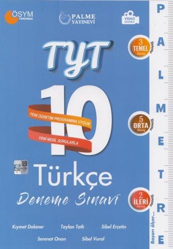 Palme TYT Türkçe 10 Deneme Palmetre