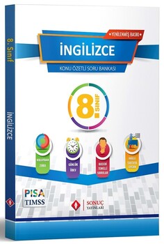 Sonuç 8. Sınıf İngilizce Konu Özetli Soru Bankası