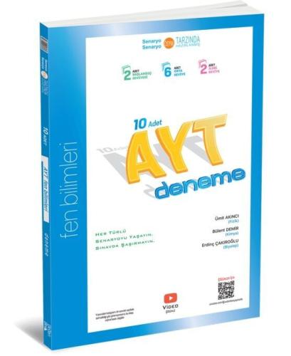 Üçdörtbeş AYT Fen Bilimleri 10 Deneme 2025