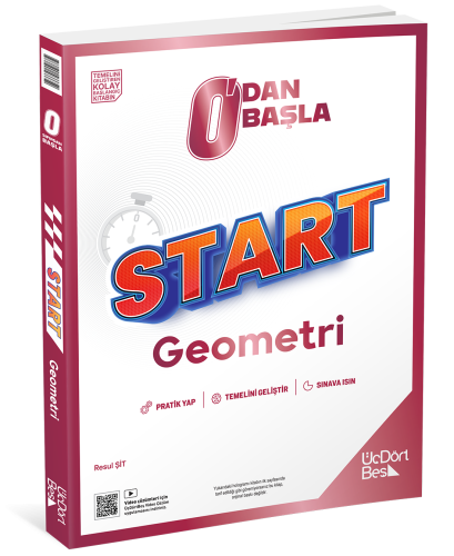 Üçdörtbeş 0`dan Başla Start Geometri Soru Bankası