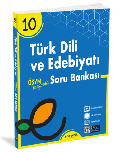Endemik 10. Sınıf Türk Dili ve Edebiyatı Soru Bankası