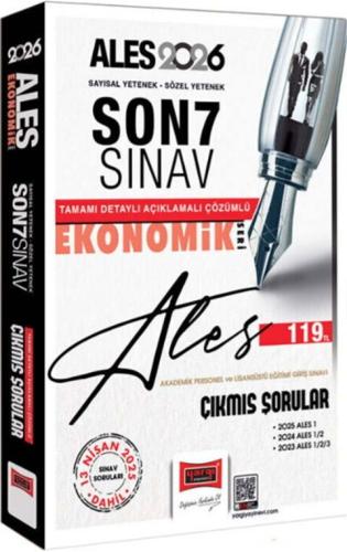 Yargı ALES VİP Ekonomik Seri Son 7 Sınav Çıkmış Sorular 2026